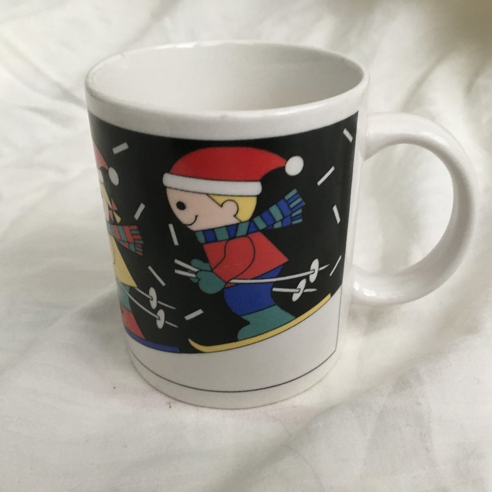 Studio Nova Winter Skiing Coffee Mug